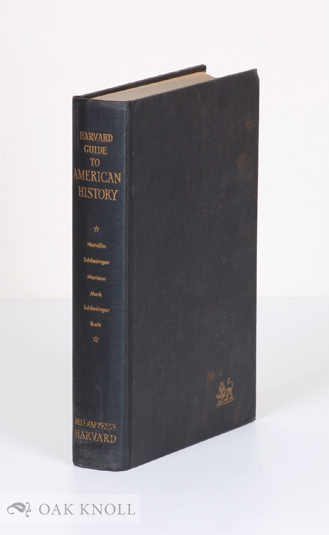 HARVARD GUIDE TO AMERICAN HISTORY