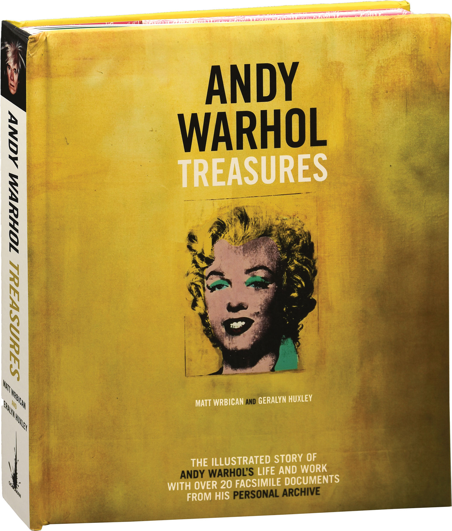 Andy Warhol Treasures (First UK Edition) by [Andy Warhol] Geralyn Huxley,  Matt Wrbican (editors) | Hardcover | 2009 | Goodman | 9781847960047 | Biblio, image size:1500x1763