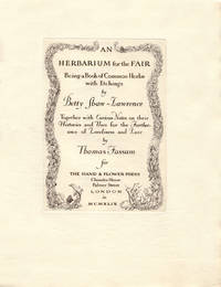 image of An Herbarium for the Fair
