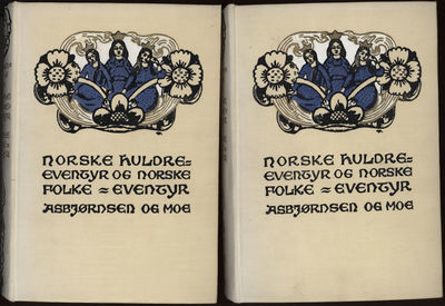 Norske huldreeventyr og norske folkeeventyr.. Folkeutgave. Bind I : Norske huldreeventyr. Fjerde utgave bearbeidet av Moltke Moe og anders Krovig. Bind II : Norske folkeeventyr. I-II. Ottende utgave revidert ved Moltke Moe. (photo 2)