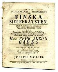 Mineralogisk afhandling, om finska sielffrätsten.…