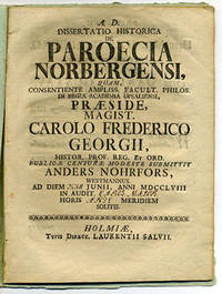 De paroecia Norbergensi. A.a.