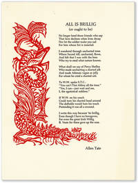 Broadside: All Is Brillig (or ought to be)