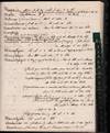 Medical vocabulary - annotated manuscript