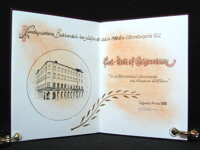 [Lundequistska Bokhandelns litteraturpris 1987…