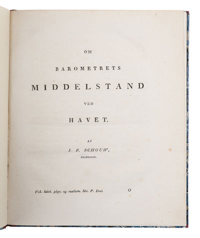 Om Barometrets Middelstand ved Havet. (in 