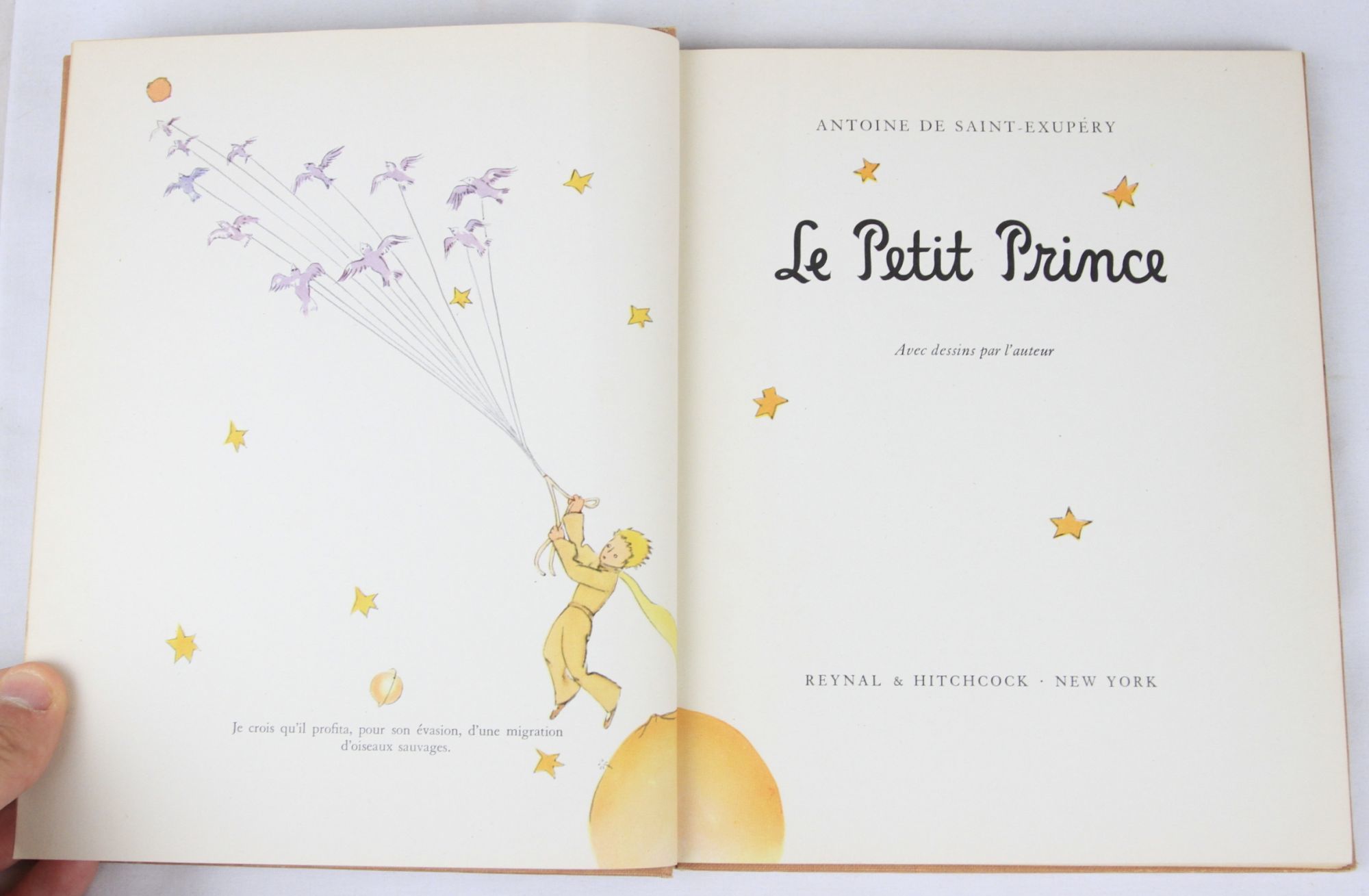 Le Petit Prince (First Edition) by de Saint-Exupery, Antoine (St