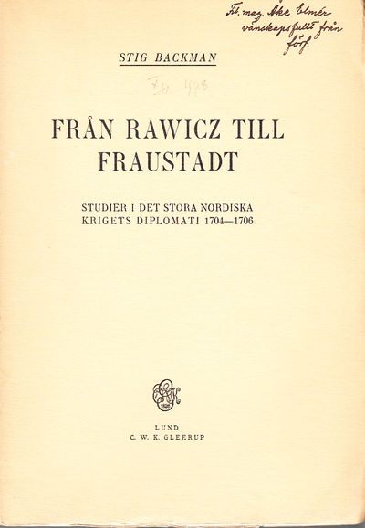 Från Rawicz till Fraustadt. Studier i det stora…