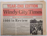 cover of Windy City times: Chicago's gay and lesbian newsweekly: vol. 2,#14, December 25, 1986: Year-End Edition, 1986 in review