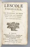 L'Escole Paroissiale, Ov La Maniere...; (photo 1)