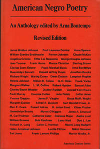 American Negro Poetry: An Anthology by Bontemps, Arna - 1974