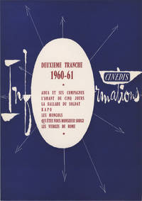 image of Deuxieme Tranche, 1960-61 (Original press release folder)