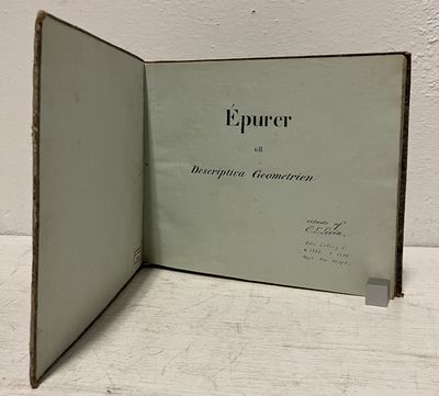 [Geometri] ”Épurer till descriptiva geometrien ritade af O. L. Levin”. (photo 2)