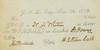 [Printed "Valley Note" Currency in Denomination of $2.00, with Printed Heading: "G.S.L. City, Jan, 20, 1849"]