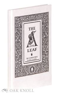 ALDINE LEAF.|THE