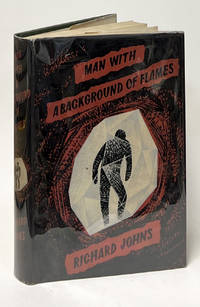 Man with a Background of Flames