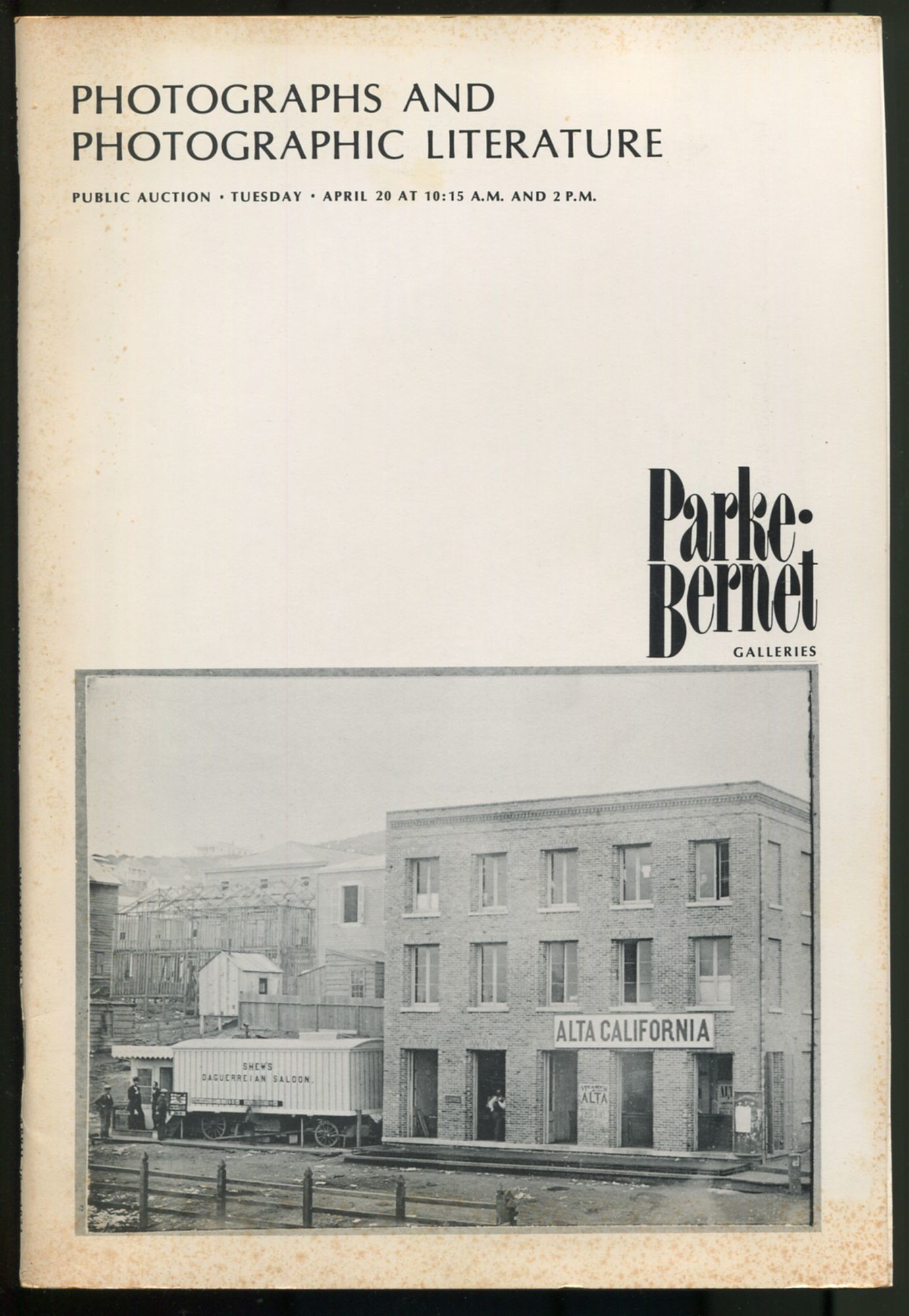 Photographs and Photographic Literature