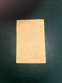 Manuscript Letter Signed by Frederick Steubing, a Confederate Soldier, to another Soldier.