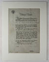 Civil Letter and Medical Document Concerning the Barber Heinrich Carl Ferdinand Schrader (Civic Law/Bürgerliches Recht 1841/1852)