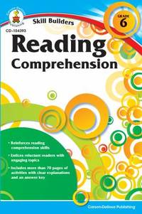 Carson Dellosa | Skill Builders Reading Comprehension Workbook | 6th Grade, 80pgs