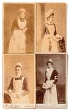 [Cabinet Cards]: British Nurses
