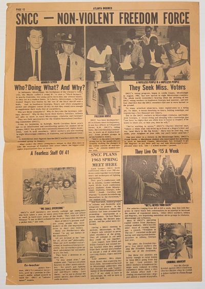 SNCC - Non-Violent Freedom Force [broadside]