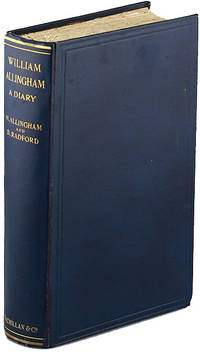 WILLIAM ALLINGHAM A DIARY (Presentation Copy)