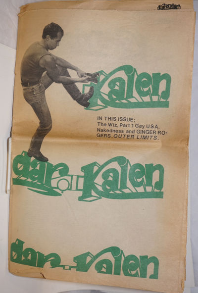 Kalendar vol. 5, issue E18, September 15, 1977; Rge Wizm Part 1 Gay USA, Nakedness & Ginger Rogers