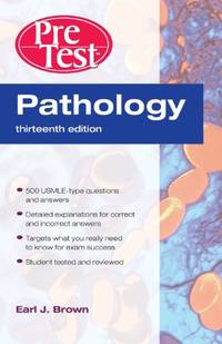 Pathology: Pretest Self-Assessment And Review, Thirteenth Edition (Pretest Basic Science)