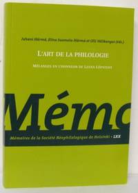 L´art de la philologie. Mélanges en l´honneur de…