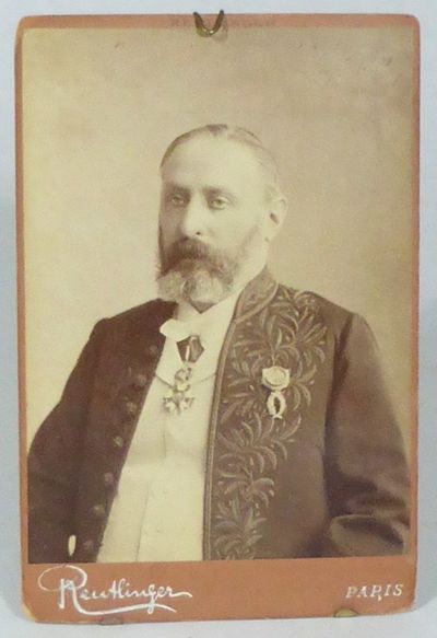 Cabinet Card Photograph of Sully Prudhomme.