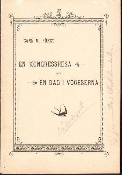 En kongressresa och en dag i Vogeserna.