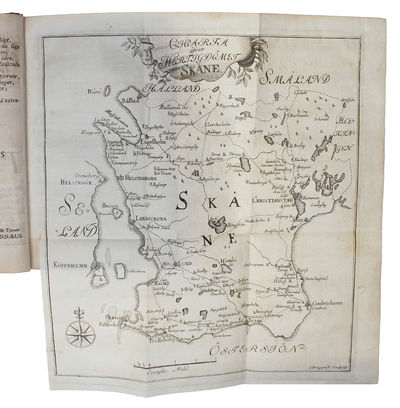 Skånska Resa, På Höga Öfwerhetens Befallning Förrättad År 1749. Med Rön och Anmärkningar Uti Oeconomien, Naturalier, Antiquiteter, Seder, Lefnads-sätt. Med Tilhörige Figurer. (photo 2)