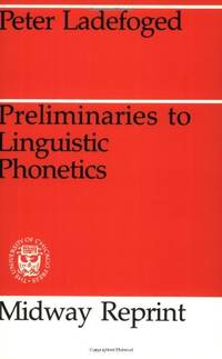 Preliminaries to Linguistic Phonetics