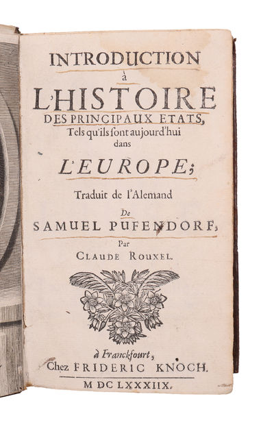 Introduction a l'histoire des principaux etats,…
