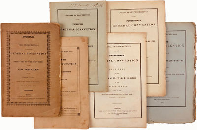 Journal of the Proceedings of the Ninth General Convention of Receivers of the Doctrines of the New Jerusalem in the United States...[with] Eleventh [with] Twelfth [with] Thirteenth [with] Fourteenth [with] Sixteenth...[Six Volumes]