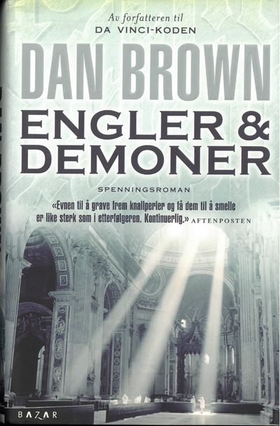 Engler og demoner. Oversatt av Peter A. Lorentzen.