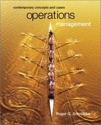 image of Operations Management: Contemporary Concepts