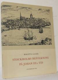 Stockholms befolkning på Johan III:s tid.