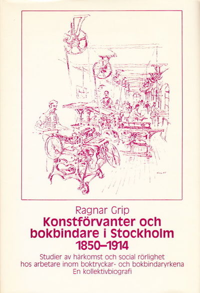 Konstförvanter och bokbindare i Stockholm…