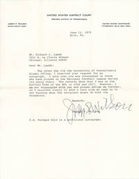 image of Typed Letter Signed
