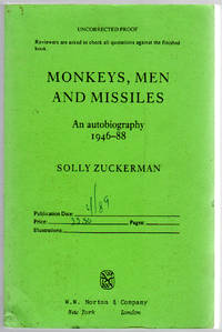 Monkeys, Men and Missiles: An Autobiography 1946-88