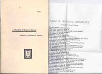 A Checklist of Dean R Koontz -by Christopher P Stephens -by J Grant Thiessen ( Check List / Bibliography / Pseudonyms ) by Stephens, Christopher P / Grant Thiessen ( Dean R Koontz related) - 1991