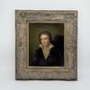 Oil on board: Portrait of Percy Bysshe Shelley