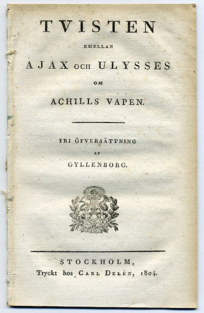 Tvisten emellan Ajax och Ulysses om Achills…