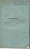 SELF-CULTURE. AN ADDRESS INTRODUCTORY TO THE FRANKLIN LECTURES, DELIVERED IN BOSTON, SEPTEMBER, 1838