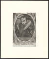 Portrait engraving by Melchior Haffner, bust-length