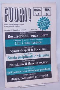 image of FUORI! fronte unitario omosessuale riviluzionario italiano; mensile di liberazione sessuale; #8, mar.1973: numero speciale;