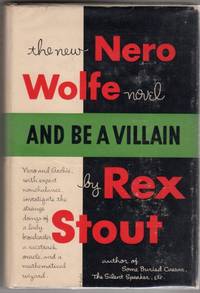 And Be a Villain by Stout, Rex - 1948