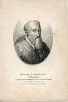 Professeur de Botanique a l'Universite de Bologne. Engraved Portrait by Ambroise Tardieu after Gandolfi